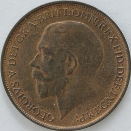 PENNIES 1912 H GEORGE V F173 SCARCE UNC LUS