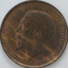 PENNIES 1912 H GEORGE V SCARCE UNC.T.