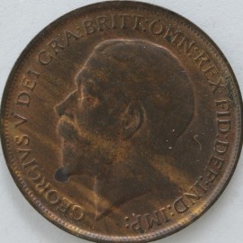 PENNIES 1912 H GEORGE V SCARCE UNC.T.