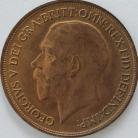 PENNIES 1918  GEORGE V  UNC LUS