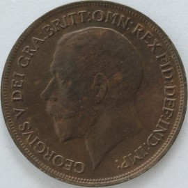 PENNIES 1919  GEORGE V  UNC.T.