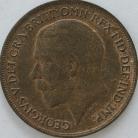 PENNIES 1919 H GEORGE V HEATON VERY SCARCE WEAK STRIKE UNC.T. 