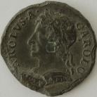 FARTHINGS 1684  CHARLES II TIN ISSUE EXTR. RARE VF/NVF