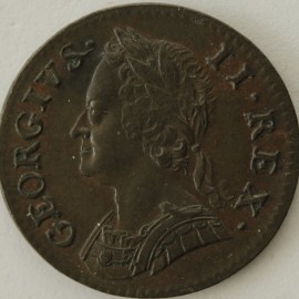 FARTHINGS 1746  GEORGE II  EF