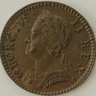 FARTHINGS 1754  GEORGE II NUNC