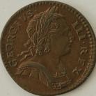 FARTHINGS 1773  GEORGE III             NUNC LUS