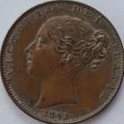 FARTHINGS 1841  VICTORIA SCARCE GEF