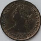 FARTHINGS 1866  VICTORIA  UNC T.