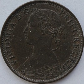 FARTHINGS 1869  VICTORIA RARE UNC T