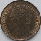 FARTHINGS 1883  VICTORIA SCARCE   UNC LUS