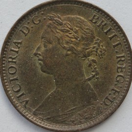 FARTHINGS 1884  VICTORIA  SUPERB  UNC.T.