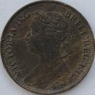 FARTHINGS 1885  VICTORIA UNC.T.