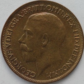 FARTHINGS 1919  GEORGE V SUPERB  UNC.T.