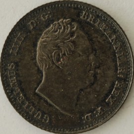 GROATS 1836  WILLIAM IV PROOF MILLED EDGE ESC 1919 NUNC.T.