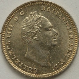 GROATS 1837  WILLIAM IV  UNC LUS