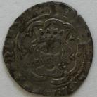 EDWARD IV 1464 -1470 EDWARD IV HALFGROAT LIGHT COINAGE CANTERBURY QUATREFOILS BY NECK ARCH BISHOP BOURCHIER MM PALL GF