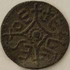 KINGS OF MERCIA 757 -796 OFFA PENNY LIGHT COINAGE CROSS PATTEE ON TWO STEPS AETHELRAED GVF