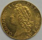 GUINEAS 1733  GEORGE II GEORGE II SECOND YOUNG HEAD - SUPERB EF