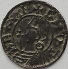 ANGLO SAXON-LATE PERIOD 1016 -1035 CNUT PENNY. Pointed Helmet type. York mint. ASCOD MO EOF. GEF