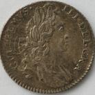 SIXPENCES 1696  WILLIAM III 1ST BUST 1ST HARP ESC 1533 DIE CLASH ON OBVERSE MINT STATE MS